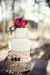 Opulent Treasures ®️ Blossom Arrangement Cake Stand Set of 3