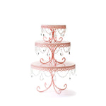 Opulent Treasures® Chandelier Round Loopy Cake Plate Set