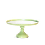 colorful cake stand with mirror plate